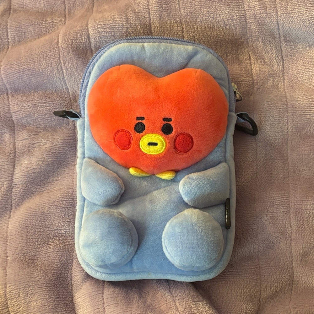 Cute Blue and Red Crossbody Bag